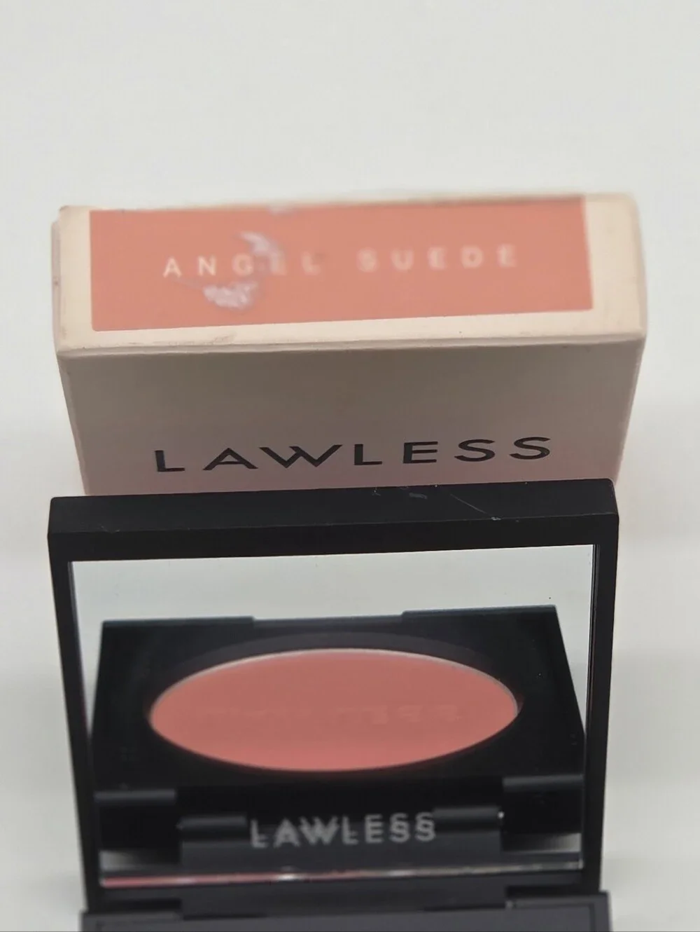 LAWLESS Make Me Blush Velvet Blush — Angel Suede